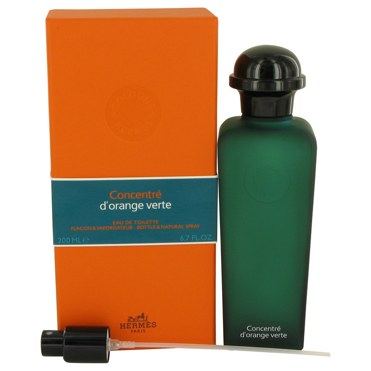 Eau D’Orange Verte by Hermes Eau De Toilette Spray Concentre (Unisex) 6.7 oz for Men