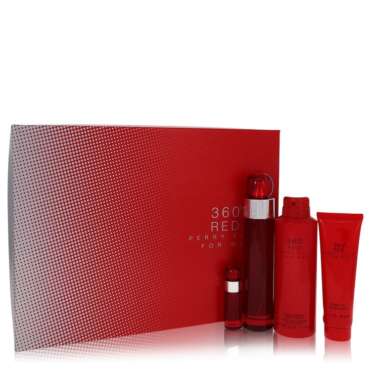 Perry Ellis 360 Red by Perry Ellis Gift Set — for Men